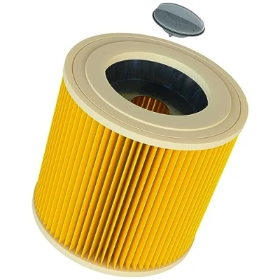 Bild av vhbw® Reservpatronfilter som Kärcher 6.414 552.0 för torr eller våt dammsugare, multifunktionell dammsugare