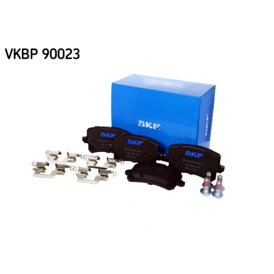 Bild av SKF VKBP 90023 Jeu de plaquettes frein non préparé pour indicateur d&#039;usure avec accessoires AUDI: A6 C6 Avant, Berline, Q3