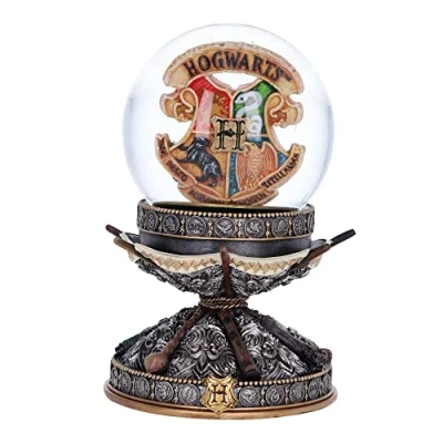 Bild av Nemesis Now Officiellt licensierad Harry Potter Wand Snow Globe, Silver, 16,5 cm
