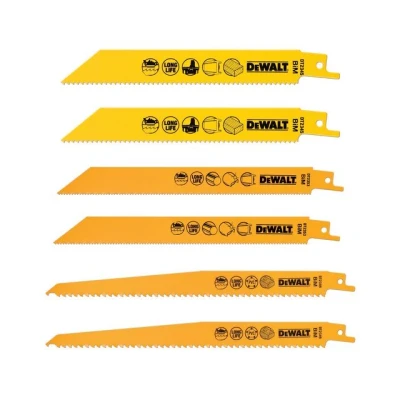 Bild av TIGERSÅGSBLAD SET 6DEL DT2444 Beijerbygg Byggmaterial