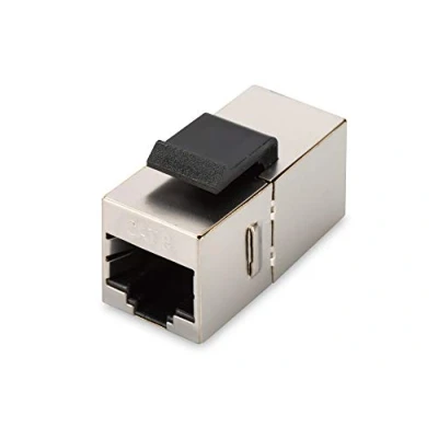 Bild av DIGITUS Keystone kopplare Cat 6 skärmad 2x RJ45 uttag 250 MHz 1GBase T Class E metallhölje