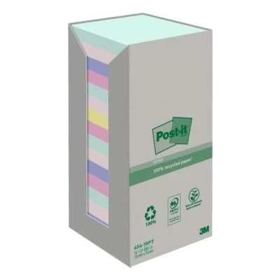 Bild av Post it® Notes 76x76 sorterade färger 16/fp