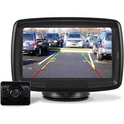 Bild av AUTO VOX TD2 Backkamera Digital TråDlöS UppsäTtning Med 4,3 Tums Lcd SkäRm, ParkeringshjäLp Ip68 VattentäT, God MöRkerseende, LäMplig FöR MåNga Bilmodeller