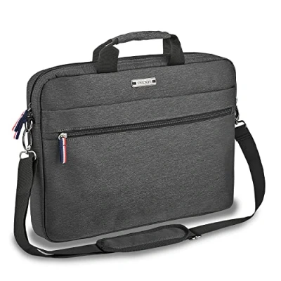 Bild av PEDEA laptopväska URBAN HIP Notebook axelväska med surfplattefack, grå, GRÅ, 15,6 Zoll, Utility