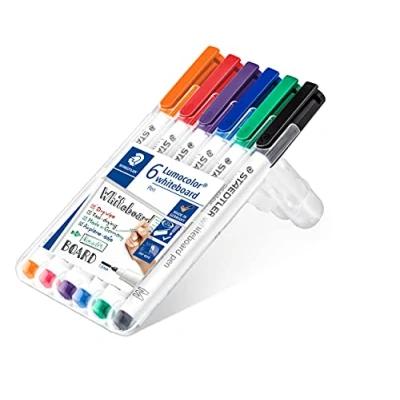 Bild av STAEDTLER 301 WP6 st Märkpennor, Flerfärgad, 6