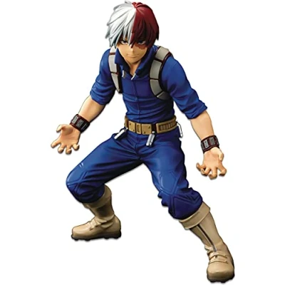 Bild av Banpresto actionfigur Shoto Todoroki My Hero Academia WFC Modeling Academy 21 cm BP18226 flerfärgad