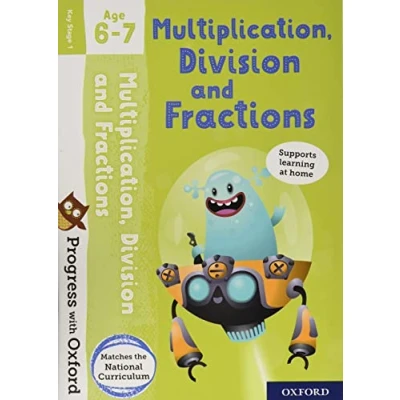 Bild av Progress with Oxford: Multiplication, Division and Fractions Age 6 7