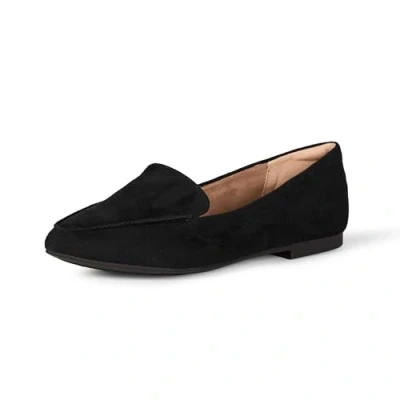 Bild av Amazon Essentials Loafer för kvinnor platt, Svart mikromocka, 13 US