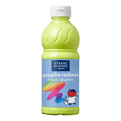 Bild av 500 ml FLUO skolfärg gul