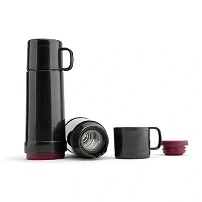 Bild av Jata Hogar HTER2150 Termo av dubbelväggsglas Stor isolering. BPA fri. Lätt, lufttät förslutning. Ingen lukt och smak. Lock för användning som glas. 500 ml