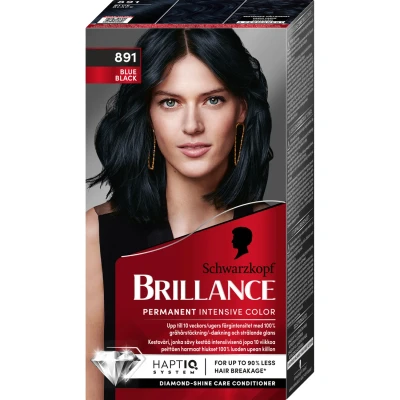 Bild av Schwarzkopf Brillance 891 Blåsvart pcs 1