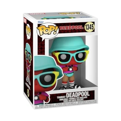 Bild av Funko POP! Marvel: Deadpool Turist Samlarobjekt Vinylfigur Presentidé Officiell Merchandise Leksaker för barn och vuxna Marvel Fans Modellfigur samlare utställning