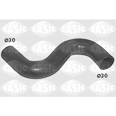 Bild av SASIC SWH0441 Durite De Refroidissement droite, supérieur PEUGEOT: 206 3/5 portes, 206+ SW, CITROËN: Xsara 5 Picasso