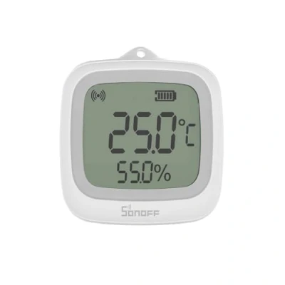 Bild av Sonoff Zigbee LCD IP65 vattentät temperatur och fuktighetsensor (SNZB 02WD)
