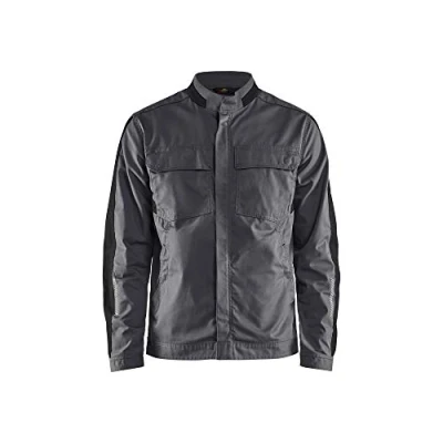 Bild av INDUSTRIJACKA 4444 1832 STRETC MELLANGRÅ/SVART XL Beijerbygg Byggmaterial