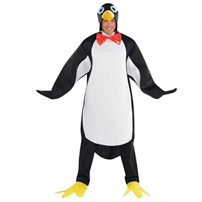 Bild av (PKT) (997687) vuxen penguin palmkostym (standard)