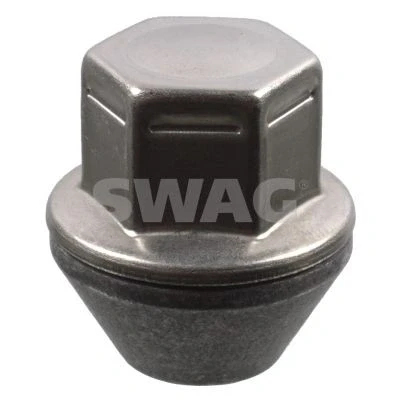 Bild av SWAG 50 92 9463 Écrou De Roue Embase conique F 19 avec couvercle FORD: FIESTA 6, C Max 2, FOCUS 3, VOLVO: C30, V40 3/5 portes, V50