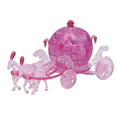 Bild av HCM Kinzel 59193 3D kristallpussel kungligt kupa plug pussel, pussel för vuxna och barn 67 delar rosa transparent från 14 år,