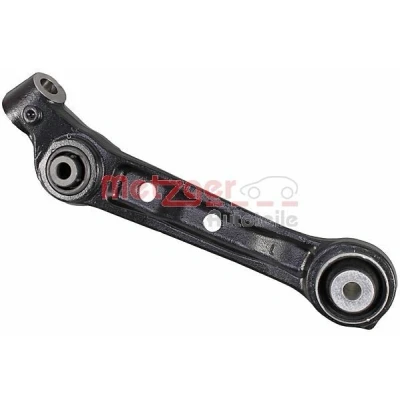 Bild av METZGER 58108301 Bras de suspension avec support en caoutchouc Essieu avant gauche, inférieur, arrière barre oscillant transversal BMW: 5 Berline