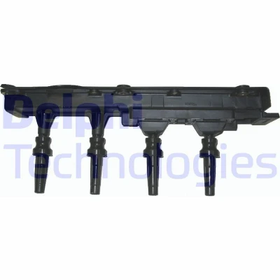 Bild av DELPHI CE20024 12B1 Tändspole 4 polig 12V PEUGEOT: 406 Coupe, Sedan, Kombi, CITROËN: Xsara Picasso, Hatchback, Kombi