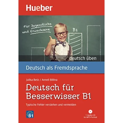 Bild av DT.ÜBEN Dt.f.Besserwisser B1(L+CD Aud.): Typische Fehler verstehen und vermeiden / Buch mit MP3 CD