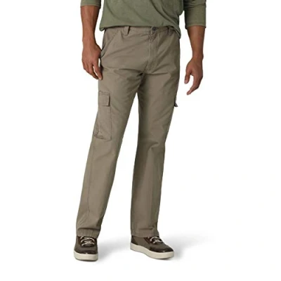 Bild av Wrangler Authentics vardagsbyxor för män, Militär kaki ripstop, 42W x 30L