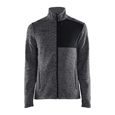 Bild av JACKA CRAFT 1912218 ADV FLEECE BLACK MELANGE STL 3XL Beijerbygg Byggmaterial