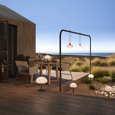 Bild av Nordlux LED bordslampa Sponge table, 40,5 cm hög, svart