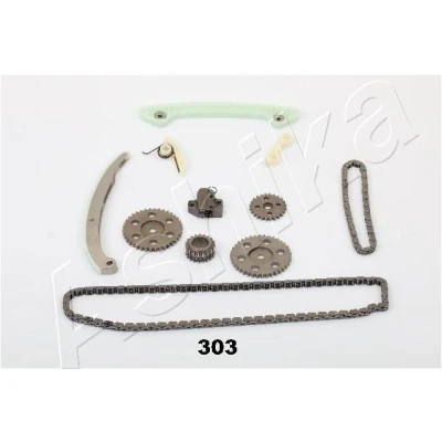 Bild av ASHIKA KCK303 Jeu de distribution à chaînes FORD: FIESTA 5, C Max, Focus 2, MAZDA: 6 Berline, 3 5 portes, VOLVO: C30, V50, S40 II