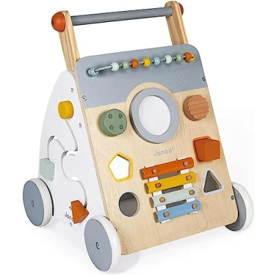 Bild av Janod Sweet Cocoon Loopwagen Gåvagn för barn, Storlek: One Size, Multi coloured