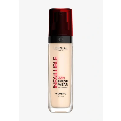 Bild av L&#039;Oréal Paris Infaillible 32H Fresh WEAR Makeup Foundation, Storlek: 30 ml,