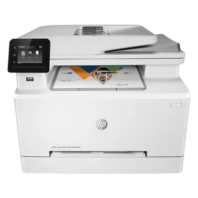 Bild av HP Color LaserJet Pro M283fdw multifunktionsfärglaserskrivare (skrivare, skanner, kopiator, fax, WLAN, LAN, duplex, Airprint) vit