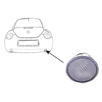 Bild av VAN WEZEL 5803940 Feu de recul blanc VOLKSWAGEN: New Beetle 3/5 portes, Cabriolet