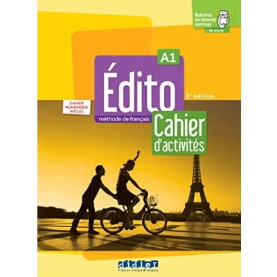 Bild av Edito A1 Edition 2022 Cahier + numérique didierfle.app: d&#039;activites numerique didier.fle: d&#039;activités didierfle.app