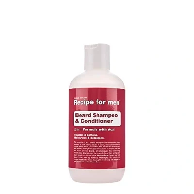 Bild av Recipe for Men Beard Shampoo &amp; Conditioner