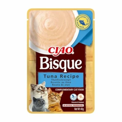 Bild av INABA Foods Ciao Bisque Tonfisk våtfoder för katter 40g