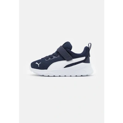 Bild av Puma Anzarun LITE AC INF Neutrala löparskor för barn, Storlek: 20, Peacoat/white Textil/syntet