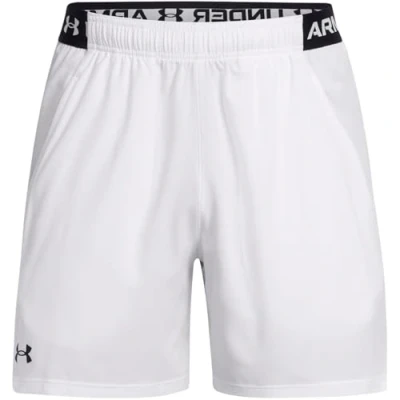 Bild av Under Armour vävda herrshorts, Vit/svart, M