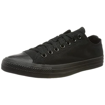 Bild av Converse Unisex vuxna 794 låg topp sneakers, Svart monokrom 40.5 EU