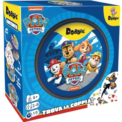 Bild av Asmodee Dobble: Paw Patrol, roligt kortspel för hela familjen, eko ärm, 28 spelare, 4+ år, italiensk utgåva