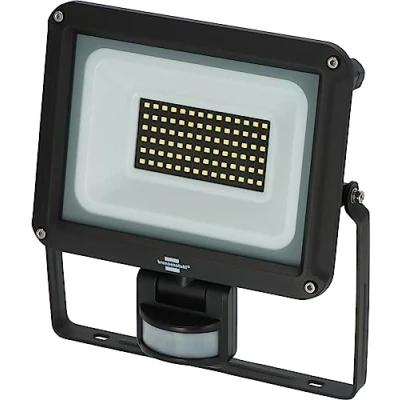 Bild av Brennenstuhl LED strålkastare JARO 7060 P (LED väggstrålkastare för utomhusbruk IP65, 50W, 5800lm, 6500K, med rörelsedetektor och skymningssensor)