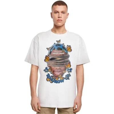 Bild av Upscale by Mister Tee GROW UP Tshirt med print, Storlek: XS, White