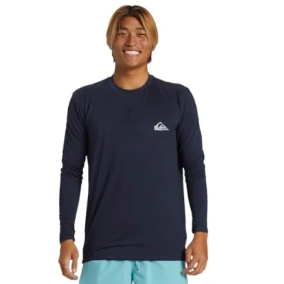 Bild av Quiksilver Everyday SURF TEE LS Rashguard, Storlek: Large, Dark blue