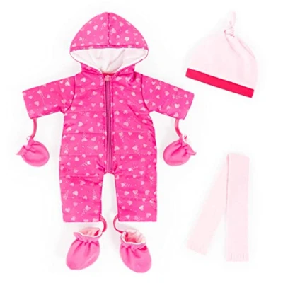 Bild av Bayer Design 84209AA dockkläder, för dockor 38 42 cm, rosa