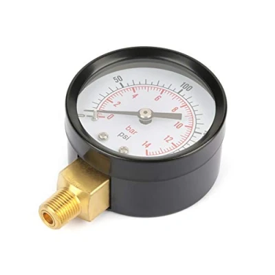 Bild av LiebeWH tryckmätare, basinloppsmätare 0 200 psi / 14 bar NPT 1/8 &quot;för oljeluftvatten