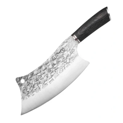 Bild av AURMOO Smidd Kökskniv 20cm, Knivkniv, Kockkniv, Grönsakskniv, Butcher Knife, Chef&#039;s Cleaver Hackkniv, Chef Knife Chopper.