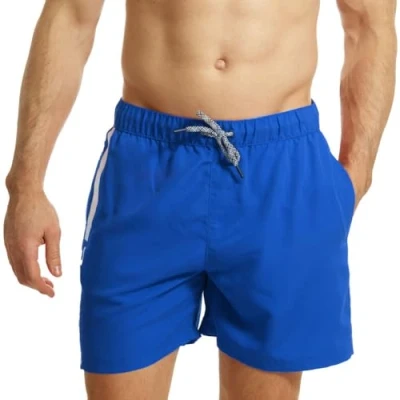 Bild av RIPT Performance Herrar Essentials Quick Dry UV 50 Solskydd Badshorts Badbyxor,Vit/Kunglig blå, XXL