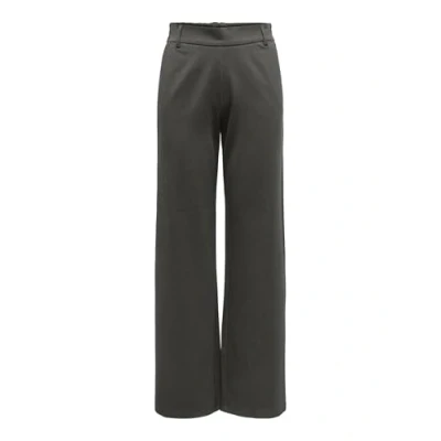 Bild av ONLY Dambyxor ONLPOPTRASH Life MW avslappnad passform svart beige XS S M L XL, Torv, / 34L