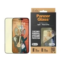 Bild av PanzerGlass Eyecare Screen Protection iPhone 15 Plus Ultra Wide Fit w. EasyAligner