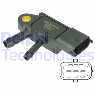 Bild av Sensor, avgastryck, ssangyong, 671 1590 058, A671 058